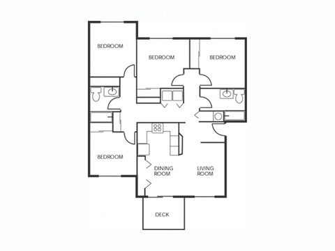 Champion Park 4x2 Floor plan